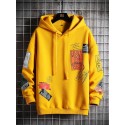 Hip Hop Hoodie Old School Style Sweatshirt Rap-beatbox Pullover Hooded for Teens Men Streetwear Hoodie
