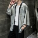 Men's Shirts Cardigan Large Size Japanese Kimono Harajuku Shirt Casual  Streetwear Hawaiian