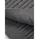 Men's Pullover Sweater Jumper Ribbed Knit Zipper Knitted Solid Color Stand Collar Stylish Basic Daily Holiday Fall Winter Black Gray M L XL / Long Sleeve / Long Sleeve / Weekend