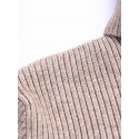 Men's Sweater Pullover Jumper Knit Knitted Solid Color Turtleneck Stylish Vintage Style Wedding Special Occasion Fall Winter White Black S M L / Long Sleeve / Long Sleeve / Slim