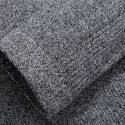 Men's Cardigan Sweater Jumper Ribbed Knit Knitted Solid Color Shirt Collar Stylish Basic Daily Holiday Fall Winter Black Gray M L XL / Long Sleeve