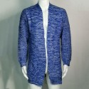 Men's Cardigan Jumper Knit Knitted Solid Color Open Front Stylish Vintage Style Daily Fall Winter Black Blue S M L / Long Sleeve / Long Sleeve