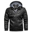 Men's Jacket Casual Jacket Outdoor Street Daily Fall Winter Regular Coat Regular Fit Thermal Warm Breathable Sporty Casual Jacket Long Sleeve Solid Color Pocket Full Zip Dark Grey Brown