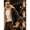 Men's Jacket Outdoor Daily Fall Winter Short Coat Zipper Turndown Regular Fit Windproof Warm Streetwear Casual Jacket Long Sleeve Plain Pocket Quilted Black Red Brown / Polyester / Machine wash