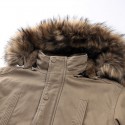 men's winter warm coat hooded outdoor thick jackets with removable faux fur collar hood-black-xs