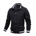 chad varsity bomber jacket men's casual jacket zip up lightweight sportswear jacket windbreaker for men women gifts