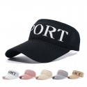 Men's Baseball Cap Sports & Outdoor Dailywear Sexy Solid Color Black White Hat