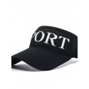 Men's Baseball Cap Sports & Outdoor Dailywear Sexy Solid Color Black White Hat