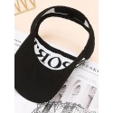 Men's Baseball Cap Sports & Outdoor Dailywear Sexy Solid Color Black White Hat