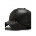Men's Classic Style Baseball Cap Adjustable Buckle Hat Windproof Warm