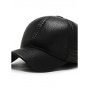Men's Classic Style Baseball Cap Adjustable Buckle Hat Windproof Warm