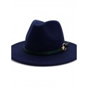 Unisex Party Bucket Hat Solid Colored Hat Classic and Simple Wide Brim Fedora Hat For Men solid color