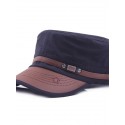 Men's Stylish Protective Hat Street Dailywear Pure Color Color Block Black Hat Portable / Fall / Winter