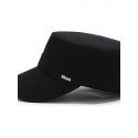 Men's Simple Flat Cap Dailywear Outdoor Pure Color Pure Color Black Gray Hat Windproof Breathable Ultraviolet Resistant / Fall / Spring / Summer
