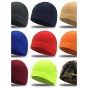 Men's Stylish Protective Hat Street Dailywear Pure Color Color Block Black Hat Portable