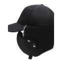 Men's Simple Baseball Cap Dailywear Outdoor Pure Color Pure Color Black Blue Hat Windproof Breathable Ultraviolet Resistant / Fall / Winter