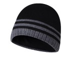 Men's Stylish Beanie / Slouchy Dailywear Outdoor Knitted Stripe Hat Windproof Warm Breathable / Fall / Winter