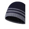 Men's Stylish Beanie / Slouchy Dailywear Outdoor Knitted Stripe Hat Windproof Warm Breathable / Fall / Winter