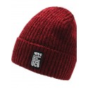new men's winter wool hat outdoor fashion korean version plus velvet thick warm hat casual breathable knitted hat