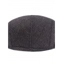 Men's Casual Flat Cap Street Daily Outdoor Pure Color Pure Color Hat Windproof Comfort Warm / Fall / Winter / Spring / 1 PC