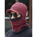 Men's Classic & Timeless Beanie / Slouchy Outdoor Knitted Fleece Stripe Hat Windproof Warm / Fall / Winter