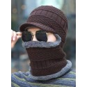 Men's Classic & Timeless Beanie / Slouchy Outdoor Knitted Fleece Stripe Hat Windproof Warm / Fall / Winter