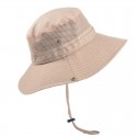 Men's Basic Sun Hat Boonie Hat Wide Birm Bucket Hat for Fishing Hiking Garden Beach Breathable Packable Solid Colored Hat