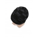 Men's Beanie / Slouchy Dailywear Outdoor Knitted Fleece Lattice Hat Windproof Warm / Winter