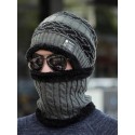 Men's Classic & Timeless Beanie / Slouchy Dailywear Outdoor Knitted Fleece Pure Color Hat Warm / Winter