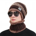 Men's Classic & Timeless Beanie / Slouchy Dailywear Outdoor Knitted Fleece Pure Color Hat Warm / Winter