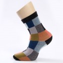 Men's 5 Pairs Socks Rainbow Multi Color Warm Spring & Summer Multi color Rainbow