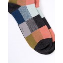 Men's 5 Pairs Socks Rainbow Multi Color Warm Spring & Summer Multi color Rainbow