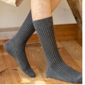 Men's 5 Pairs Socks Casual Socks Comfort Solid Colored Medium Fall & Winter Multi color Black 4 Black 1