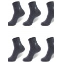 6 Pairs Comfort Men's Socks Solid Colored Socks Medium Casual Multi color hosiery crew socks
