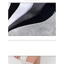 6 Pairs Comfort Men's Socks Solid Colored Socks Medium Casual Multi color hosiery crew socks