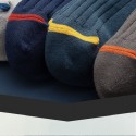 Men's 5 Pairs Socks Solid Colored Warm Spring & Summer Multi color