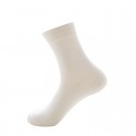 Men's 1 Pair Socks Fashion Comfort Solid Color Spring, Fall, Winter, Summer White Black Light gray
