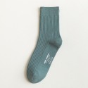 Men's Socks Solid Colored Stockings Socks Warm Athleisure Green 1 Pair