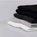 Men's 6 Pairs Socks Comfort Solid Colored Medium Spring & Summer Multi color White Black