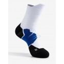 Men's 3 Pairs Socks Sport Socks / Athletic Socks Casual Socks Fashion Comfort Multi Color Medium Spring, Fall, Winter, Summer Light Blue Black 1 White