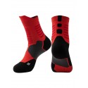 Men's 3 Pairs Socks Sport Socks / Athletic Socks Casual Socks Fashion Comfort Multi Color Medium Spring, Fall, Winter, Summer Light Blue Black 1 White