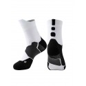 Men's 3 Pairs Socks Sport Socks / Athletic Socks Casual Socks Fashion Comfort Multi Color Medium Spring, Fall, Winter, Summer Light Blue Black 1 White