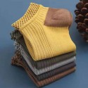 Men's 5 Pairs Socks Casual Socks Comfort Multi Color Medium Spring & Summer Multi color