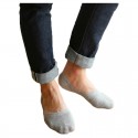 Men's 5 Pairs No Show & Liner Socks Fashion Comfort Solid Colored Thin Summer Spring & Summer Multi color White Black