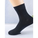 Men's 1 Pair Socks Comfort Solid Colored Warm All Seasons White Black Navy Blue