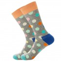 Men's 1 Pair Socks Fashion Novelty Cute Colorful Spring, Fall, Winter, Summer Black Green Gray