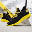 Men's Trainers Athletic Shoes Comfort Shoes Safety Shoes Work Sneakers Walking Shoes Canvas Mid-Calf Boots White Yellow Red Winter