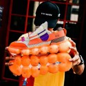 Men's Trainers Athletic Shoes British Daily Outdoor Walking Shoes Mesh Breathable Non-slipping Wear Proof Purple Yellow Orange Fall Summer