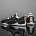 Men's Sneakers Classic British Daily Office & Career PU Booties / Ankle Boots White Black Fall Spring