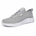 Men's Sneakers Casual Daily Walking Shoes Mesh Dark Grey Black / White Black Fall Spring